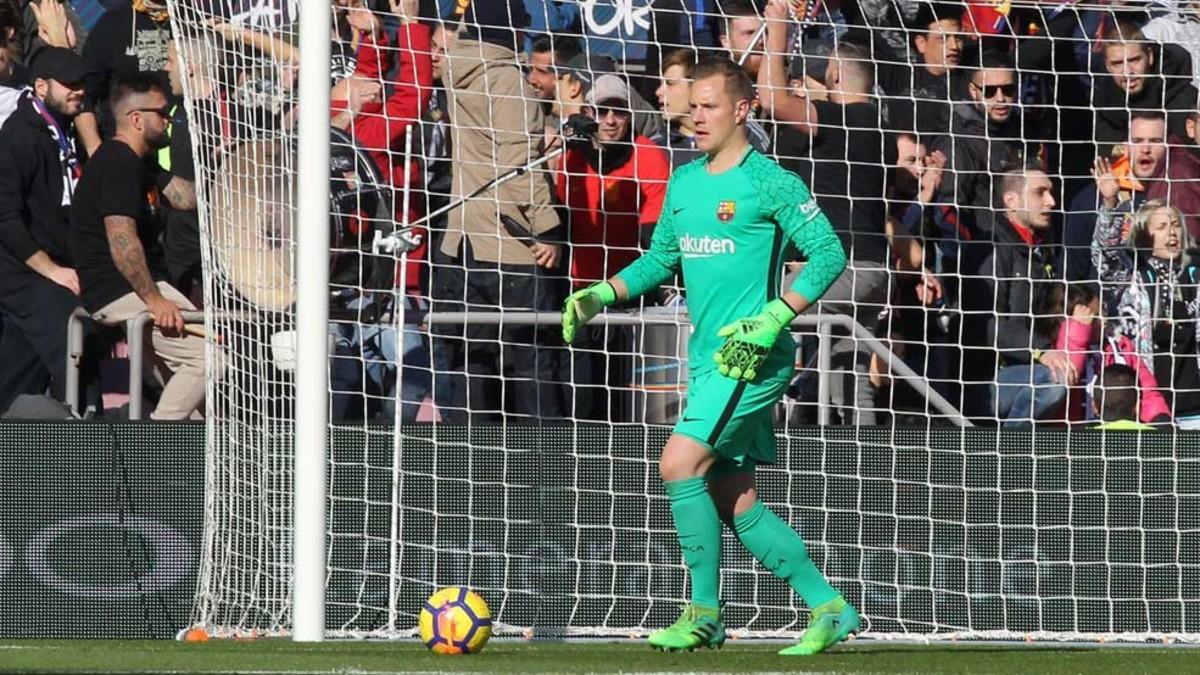 Ter Stegen asume menos riesgos y ha marcado diferencias en el uno contra uno