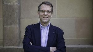 el candidato a rector de la Universitat de Vic (UVic-UCC), Oriol Amat.