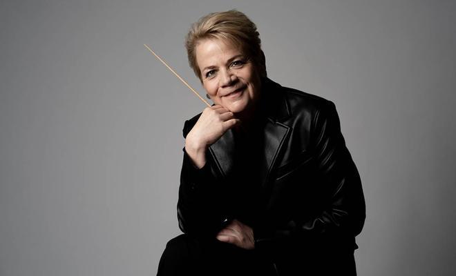 Marin Alsop, directora de la Orquesta Sinfónica de Radio Viena