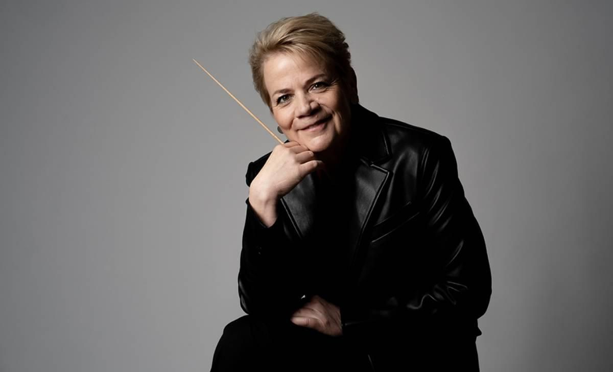 Marin Alsop, directora de la Orquesta Sinfónica de Radio Viena