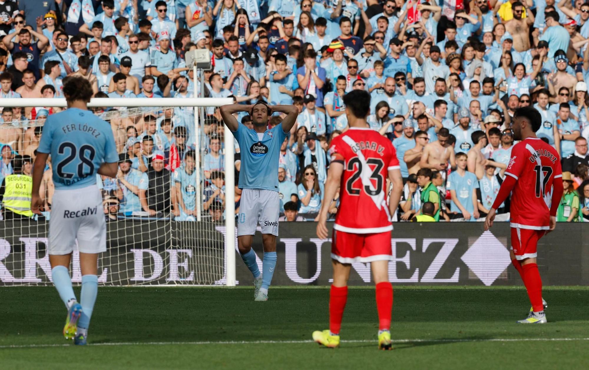 Las mejores imágenes del Celta-Rayo (con C. Tangana incluido)