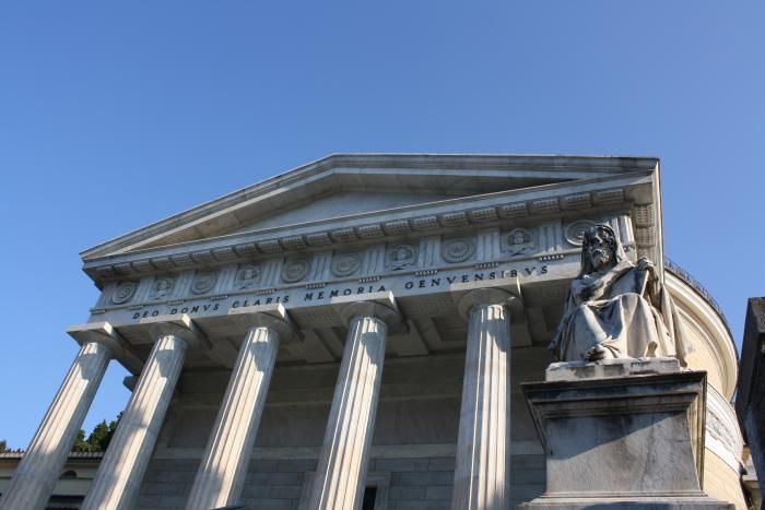Cementerio Monumental de Staglieno, Génova, 6 cementerios ruta