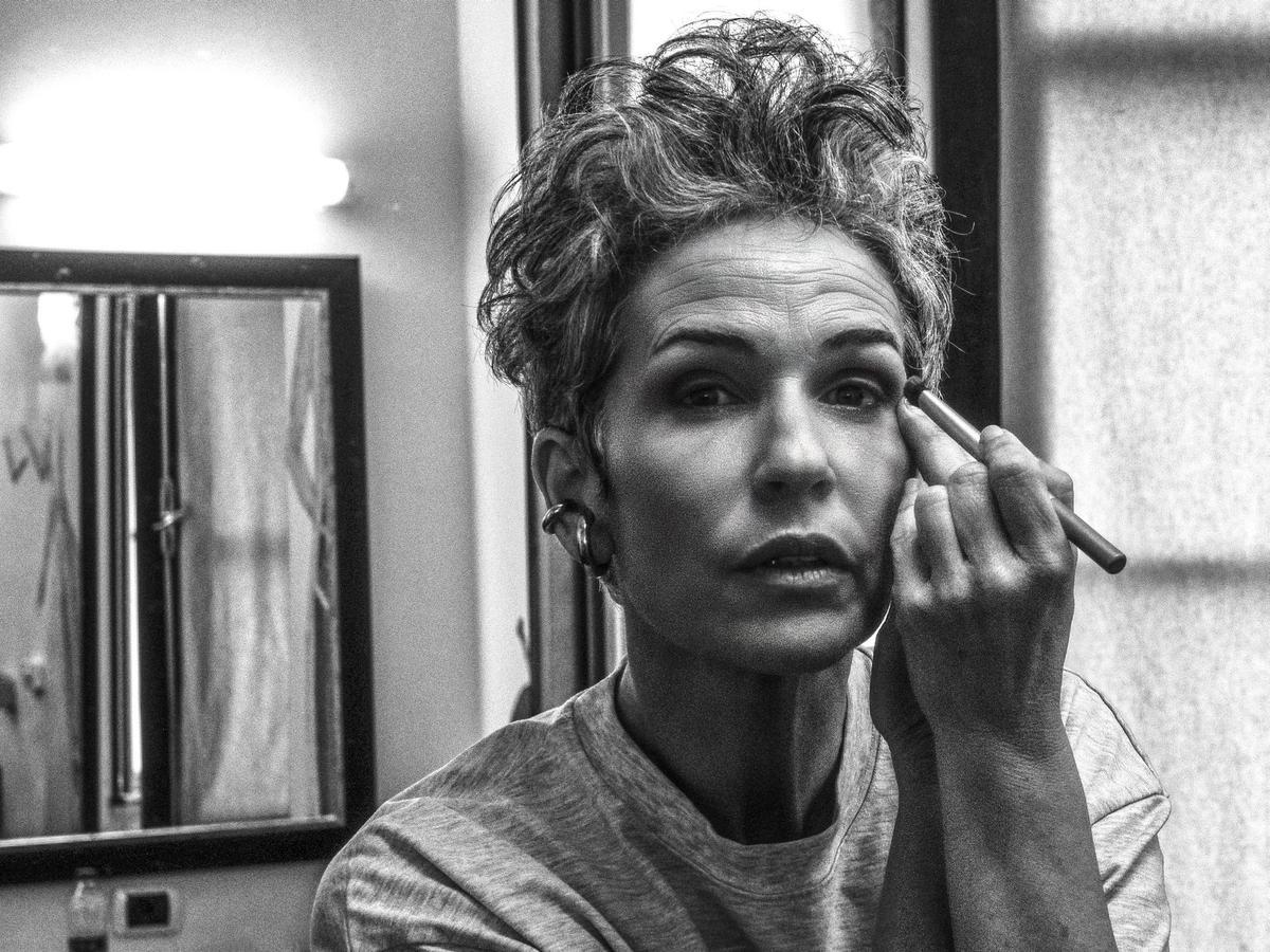 La actriz Petite Lorena