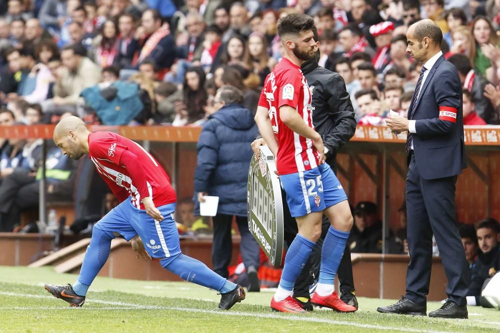 Sporting - Barclona B, en imágenes