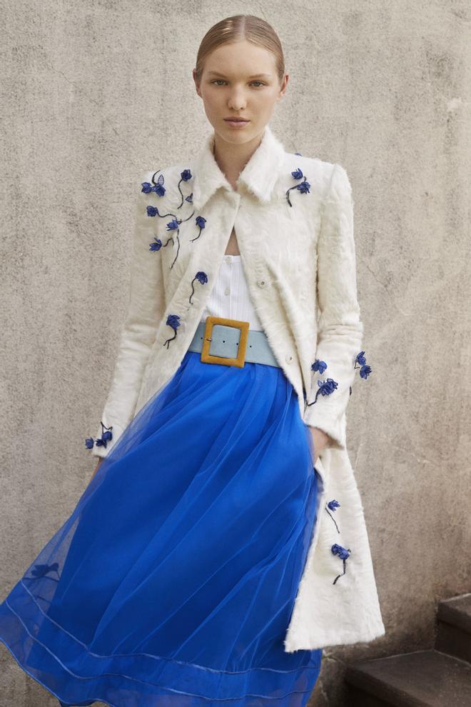 Carolina Herrea Resort 2018: falda de tul