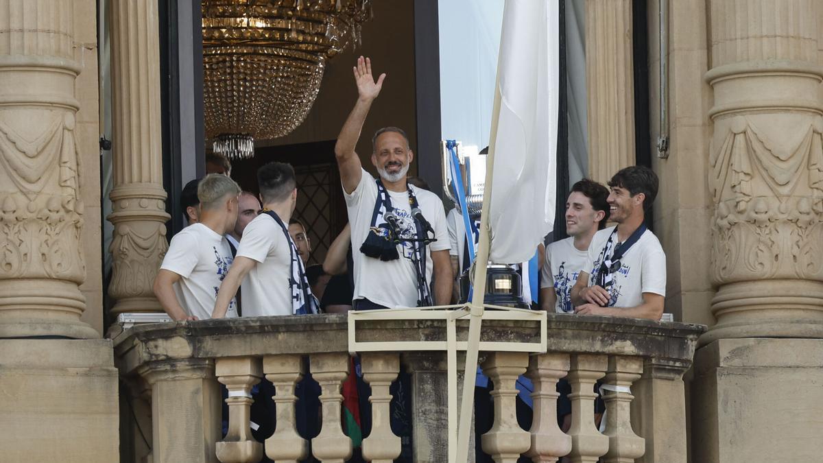 La fiesta de la Real Sociedad tras ganar la Copa del Rey, en imágenes