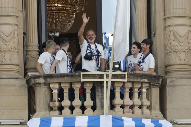 La fiesta de la Real Sociedad tras ganar la Copa del Rey, en imágenes