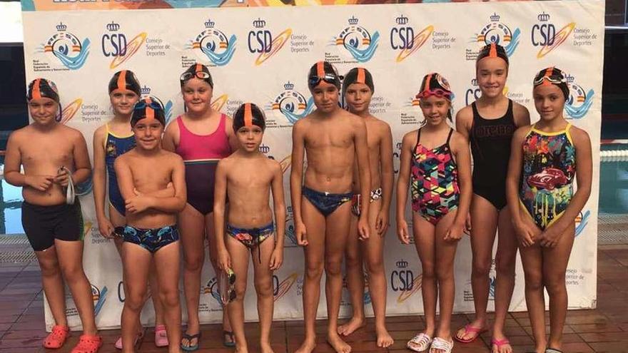 Delegación benaventana en el Nacional benjamín y alevín.