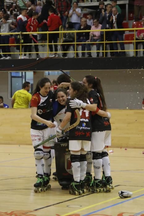 Las jugadoras del Hostelcur ganan la Liga