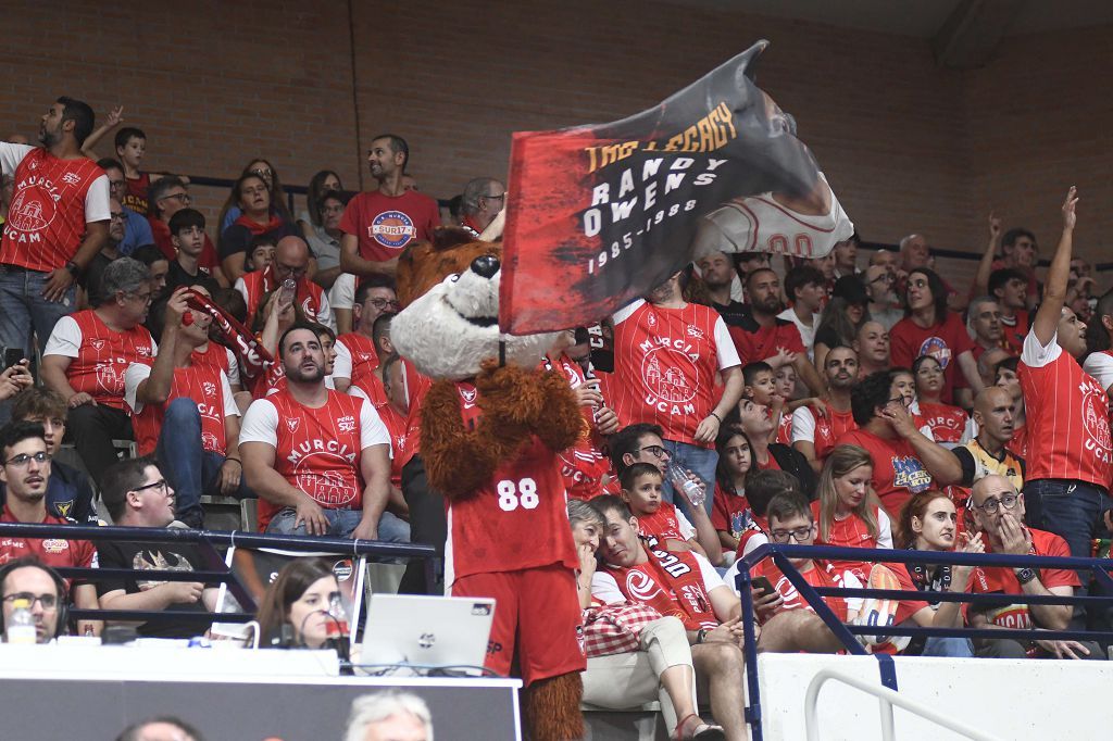 Todas las imágenes de la semifinal de la Supecopa entre el UCAM Murcia y el Unicaja