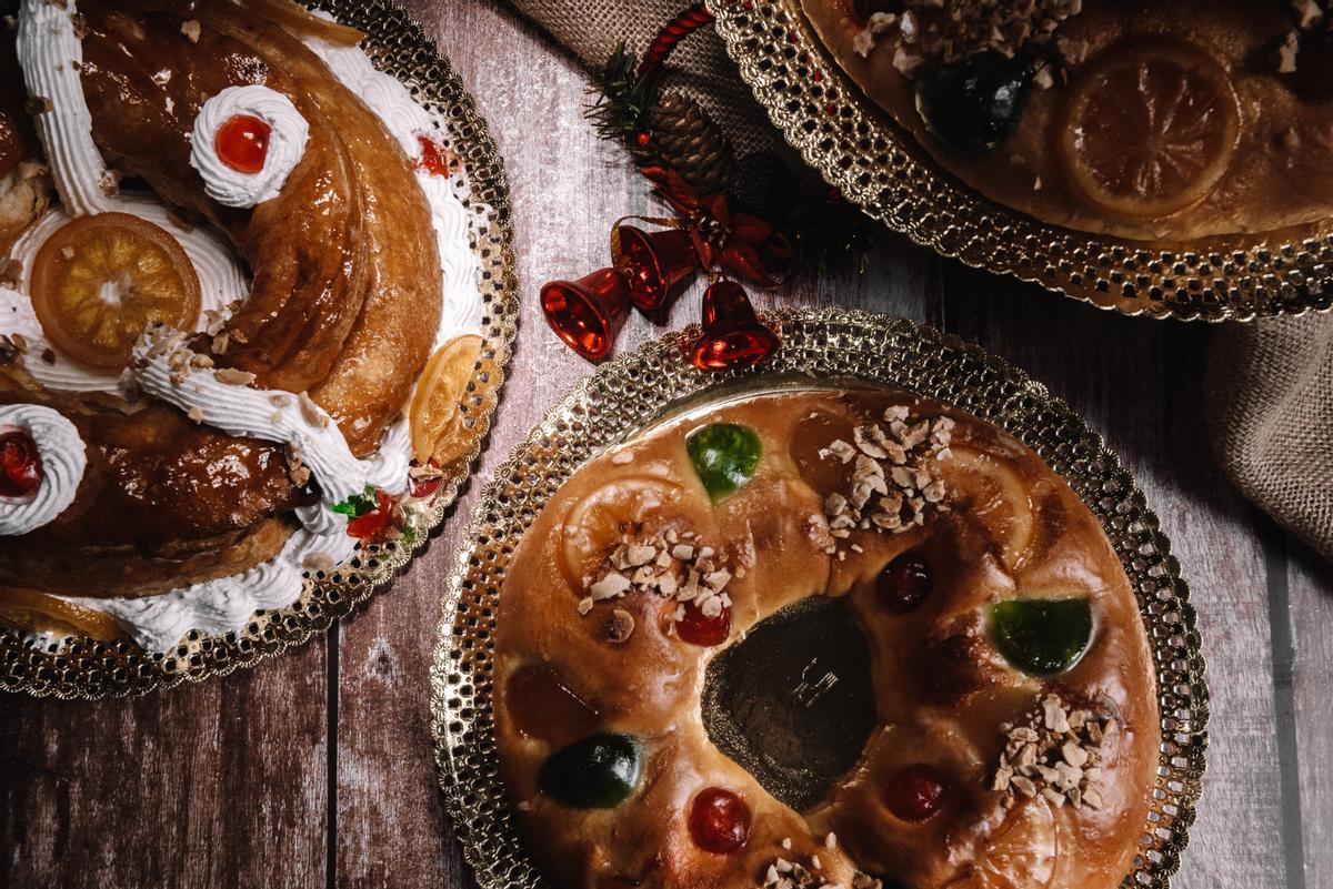 Roscón de Reyes.