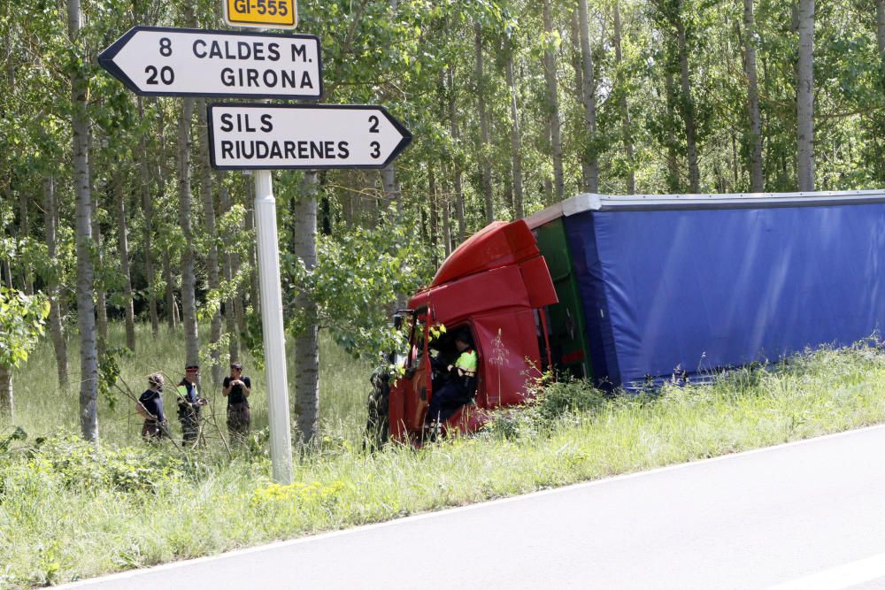 Accident de trànsit a Sils