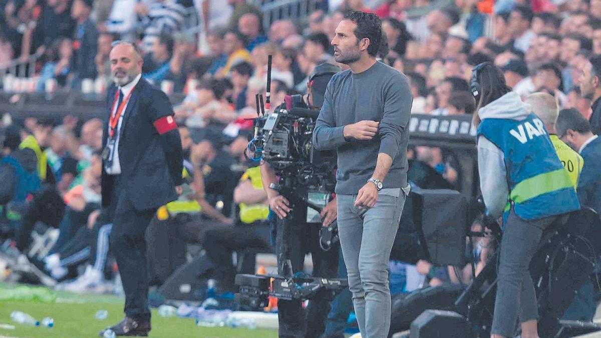 Baraja, en Mestalla