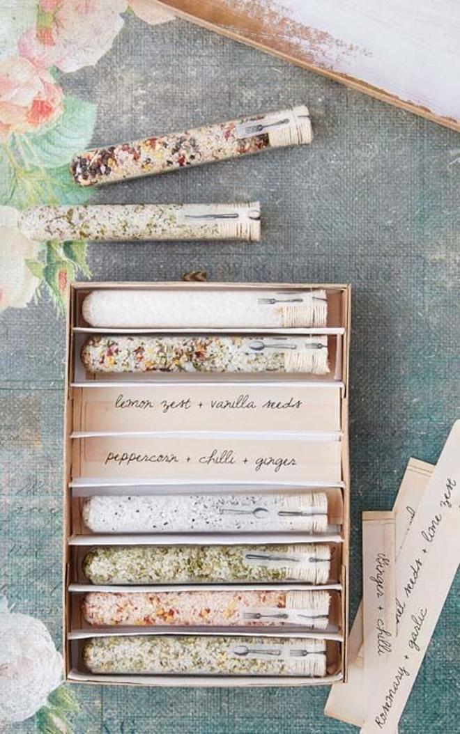 Navidad 2015: Regalos DIY - Sales aromatizadas