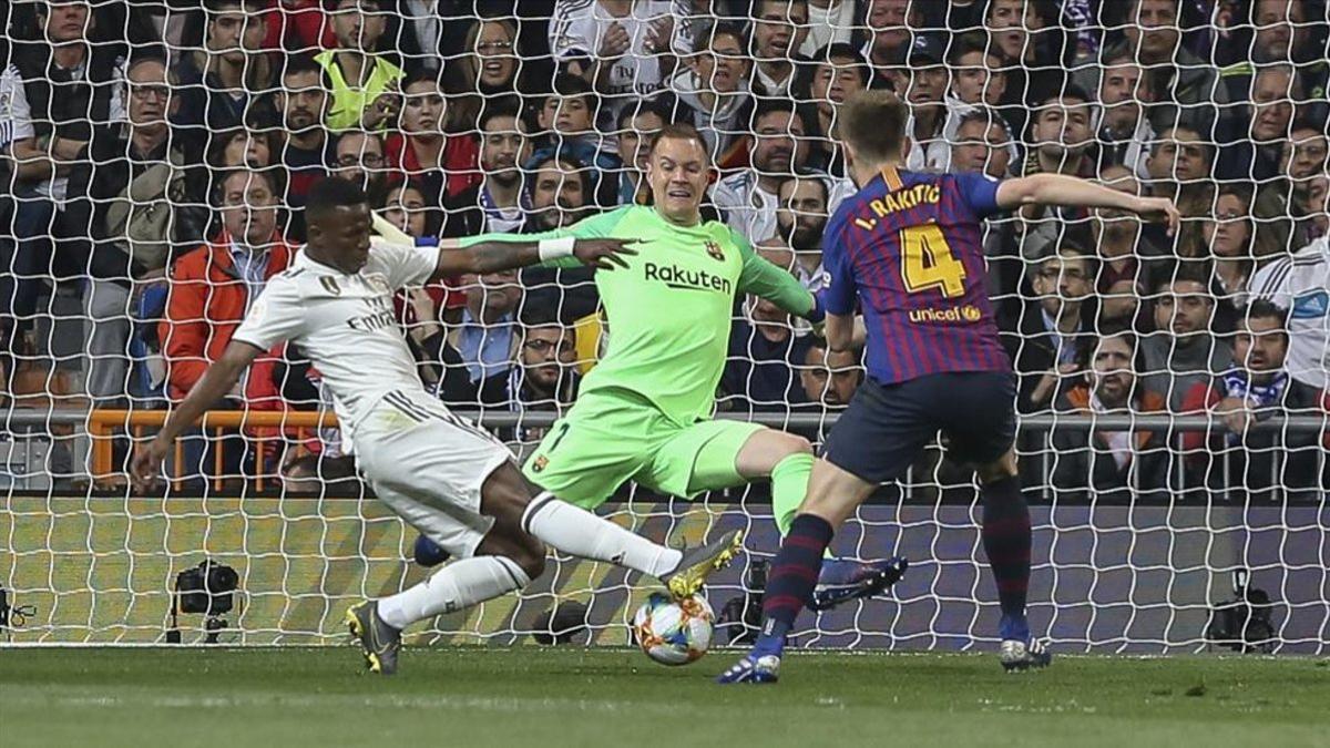 Ter Stegen se mostró infranqueable en el Bernabéu