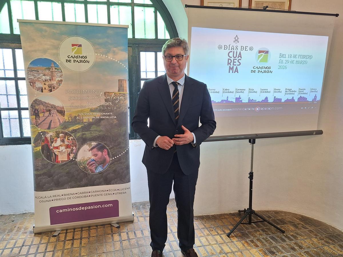 Sergio Velasco presenta la programación de Caminos de Pasión para esta Cuaresma.