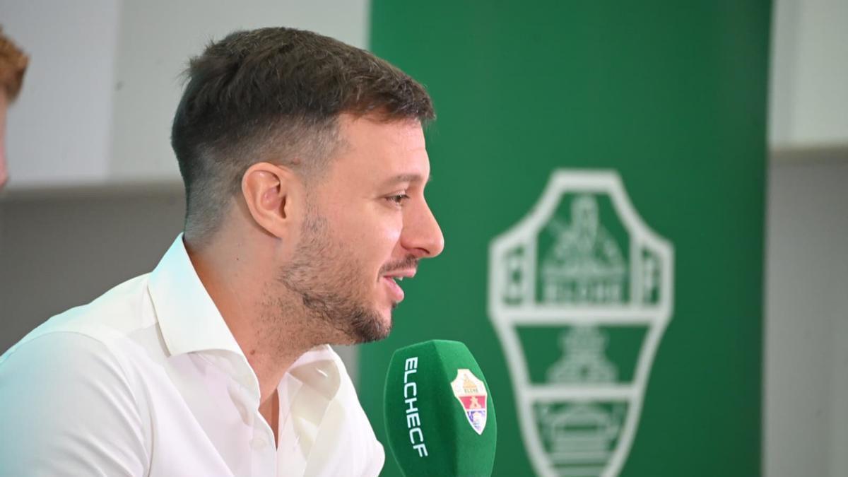 Martín Anselmi, nuevo entrenador del Elche CF, explica su filosofía de juego