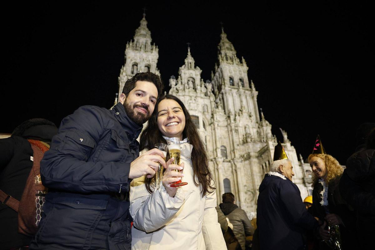 Galicia brindará este miércoles por el año nuevo bajo la influencia anticiclónica