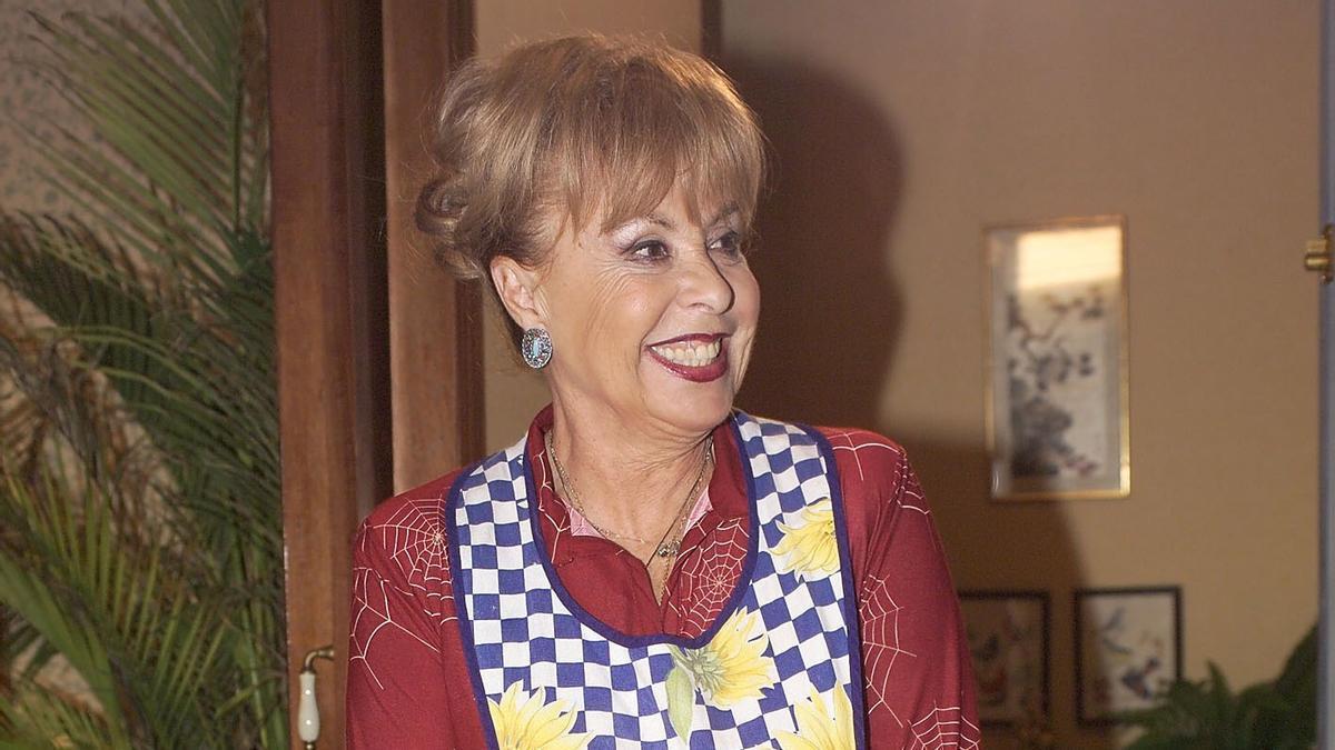 Gemma Cuervo en un episodio de 2003 de 'Aquí no hay quien viva'