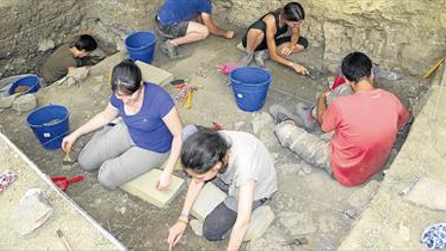 Un asentamiento de hace 12.000 años en Vilafranca