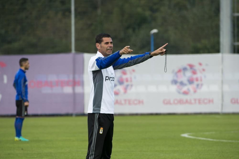 Entrenamiento del Real Oviedo