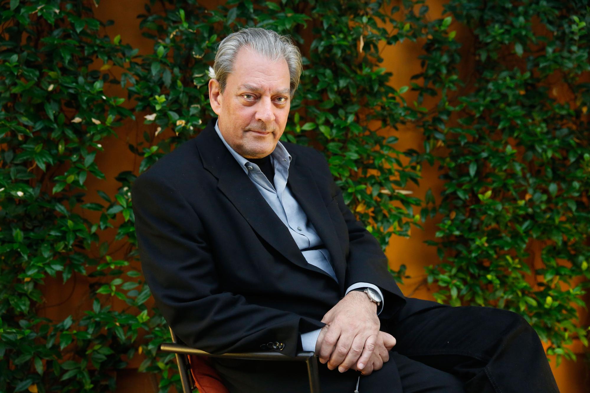 El escritor estadounidense Paul Auster.