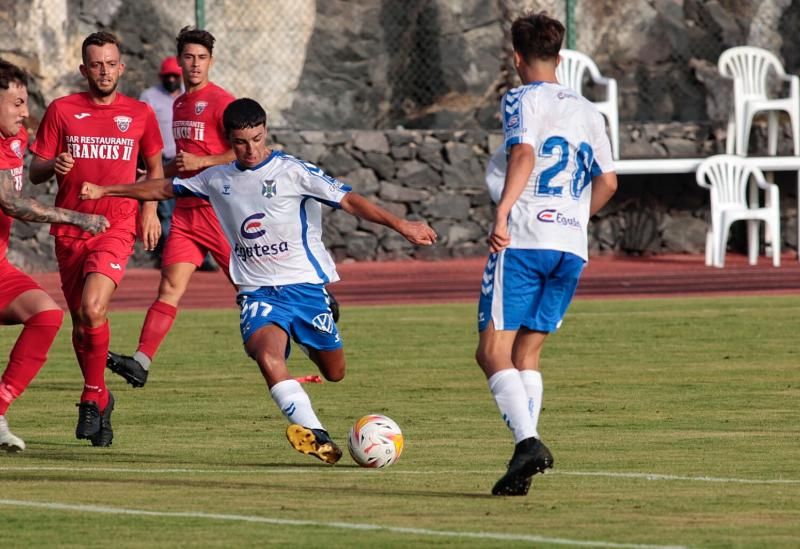 Primer partido amistoso del CD Tenerife, contra el Águilas