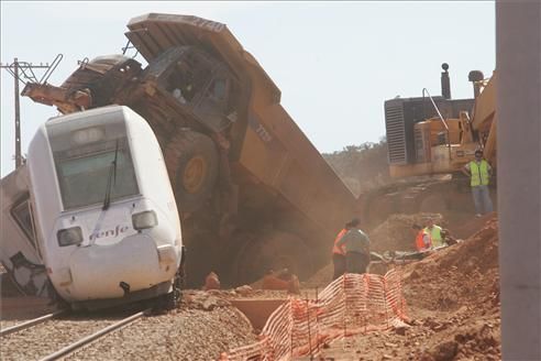 Accidente de tren en Carmonita