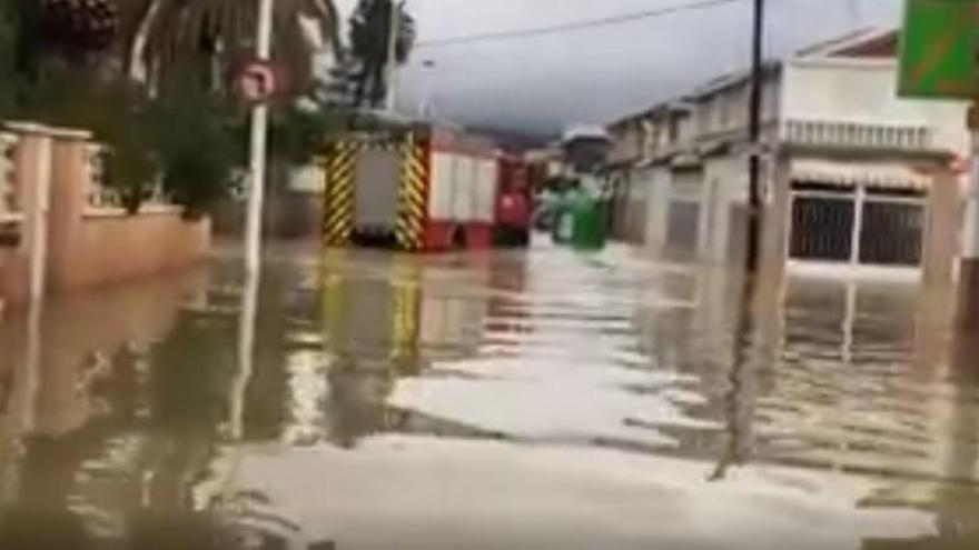 Mazarrón vuelve a amanecer inundada