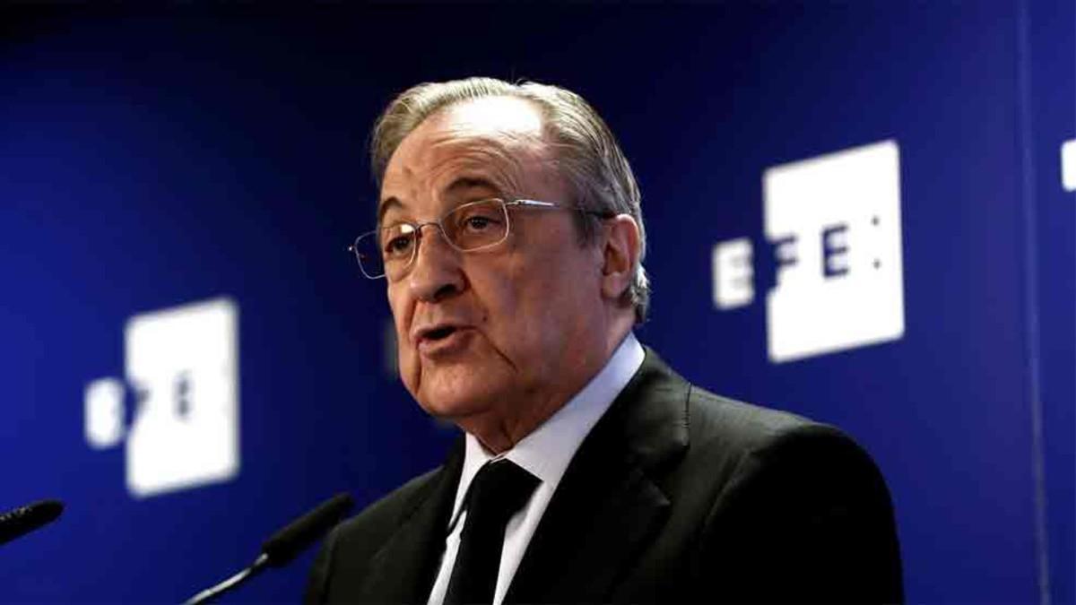 Florentino Pérez, presidente del Real Madrid
