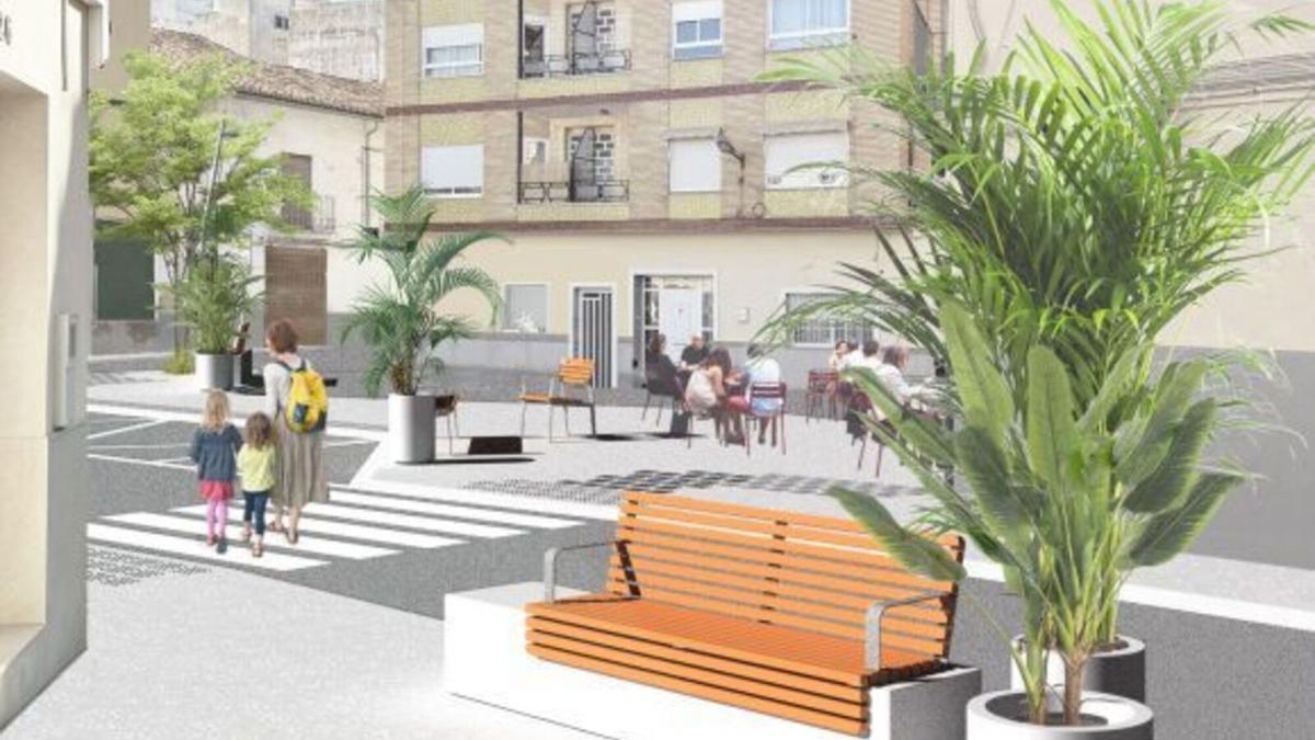 Reurbanización de la calle Puríssima.