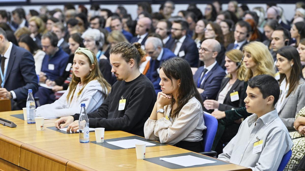 Sesión en el tribunal europeo por el caso planteado por seis jóvenes portugueses