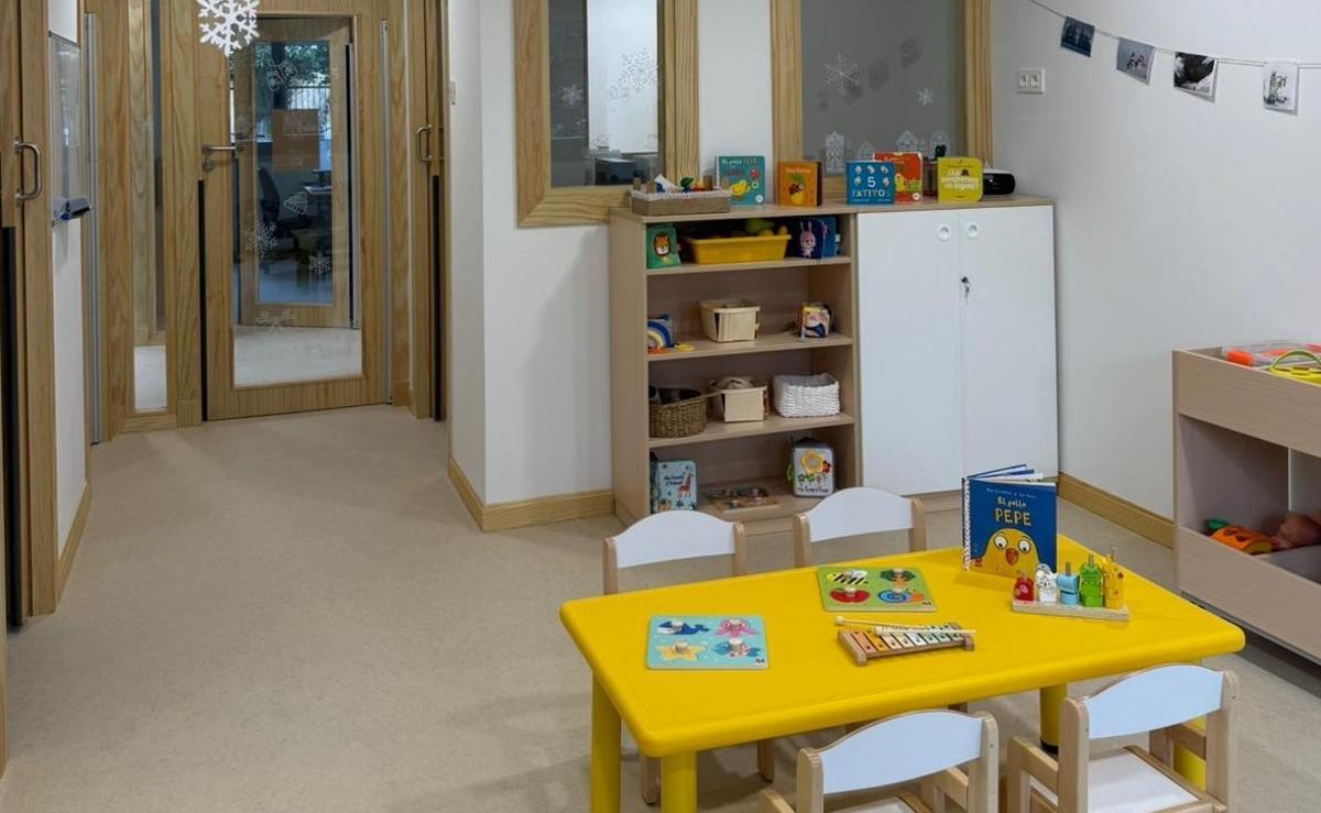 Vista de la nueva escuelina.