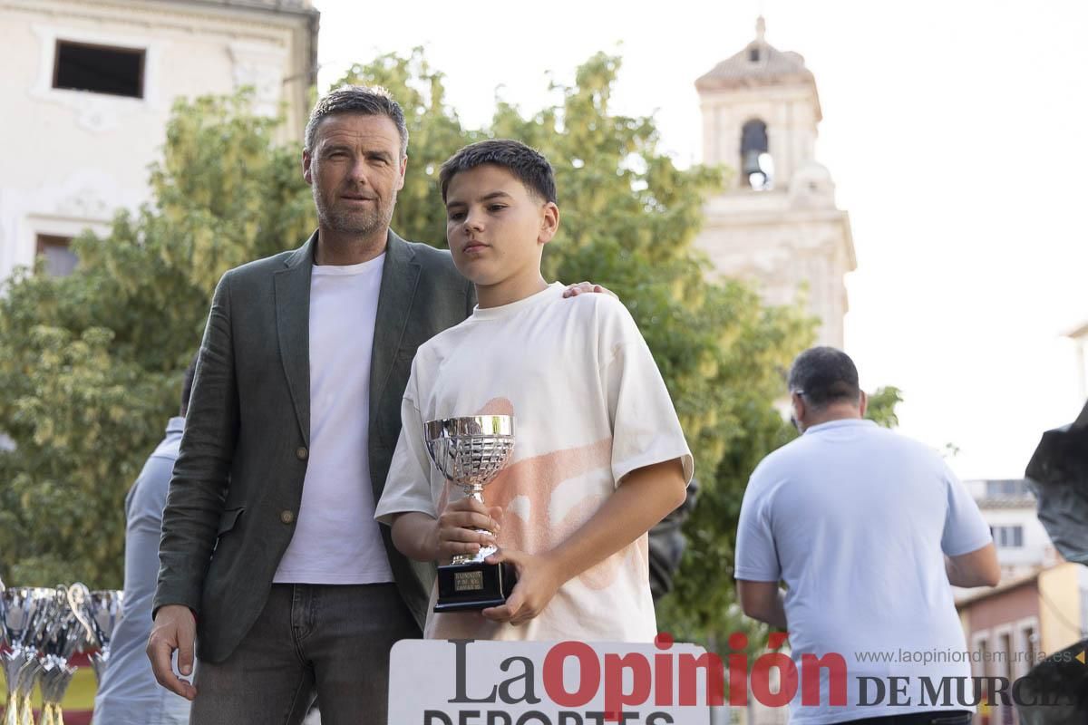 Clausura de las Escuelas Municipales Deportivas de Caravaca