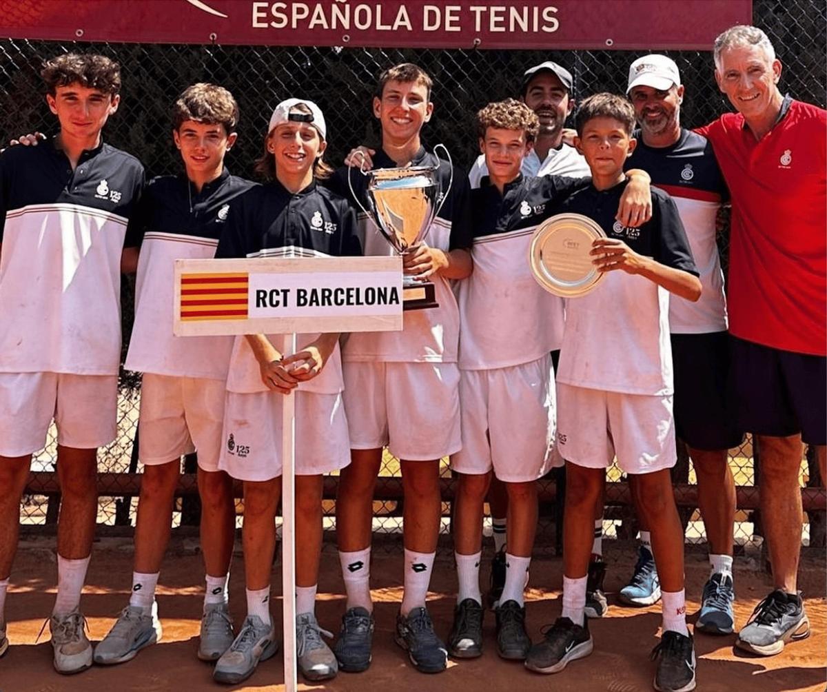 L’equip Infantil masculí del RCTB-1899