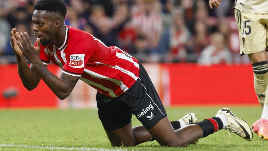 Iñaki Williams ha jugado dos años con un cristal de 2 centímetros en la planta del pie