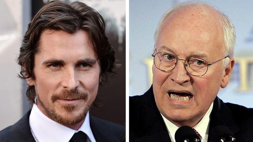 Christian Bale y Dick Cheney.