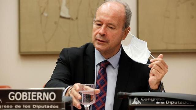 El ministro de Justicia, Juan Carlos Campo.