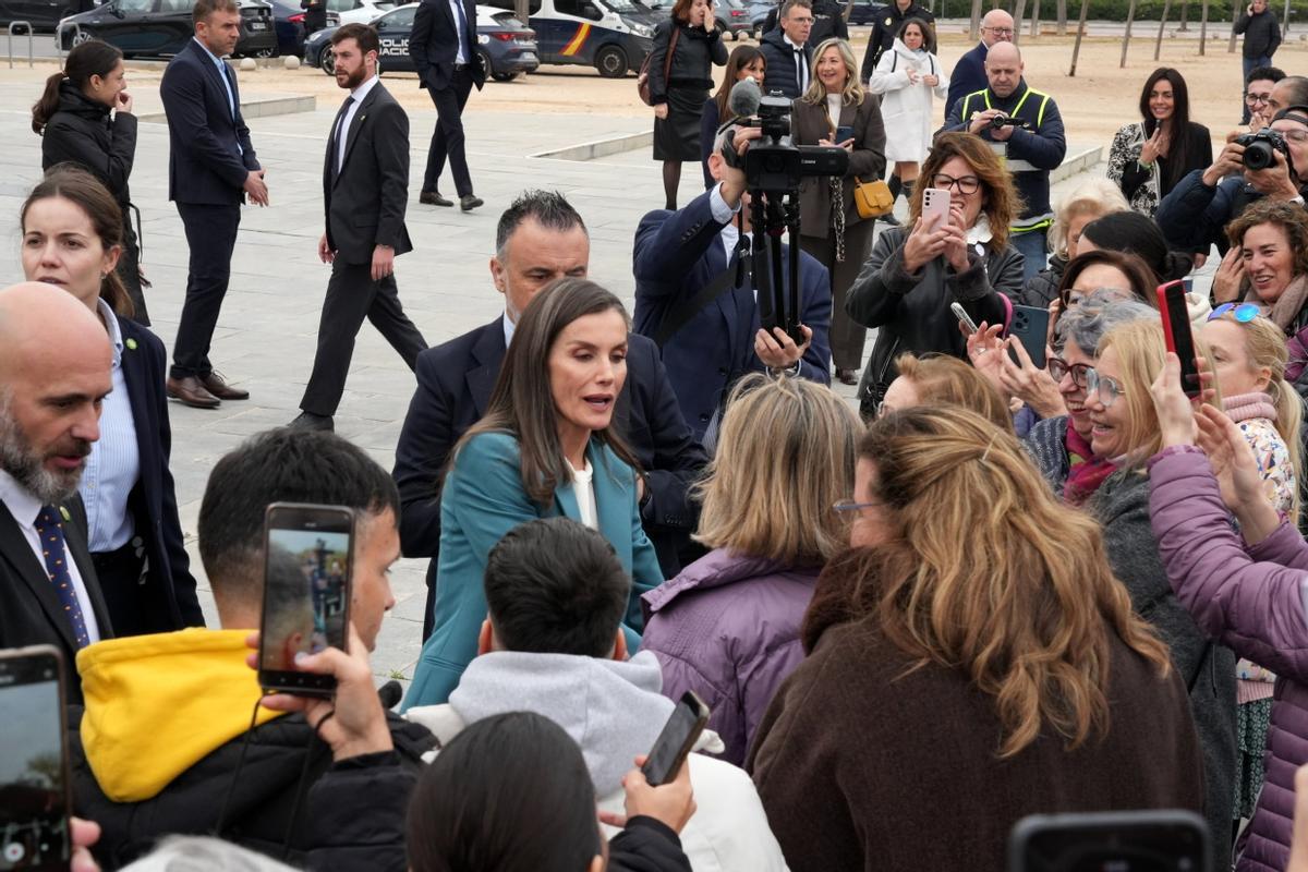 Imágenes de la visita de la reina Letizia a Castelló