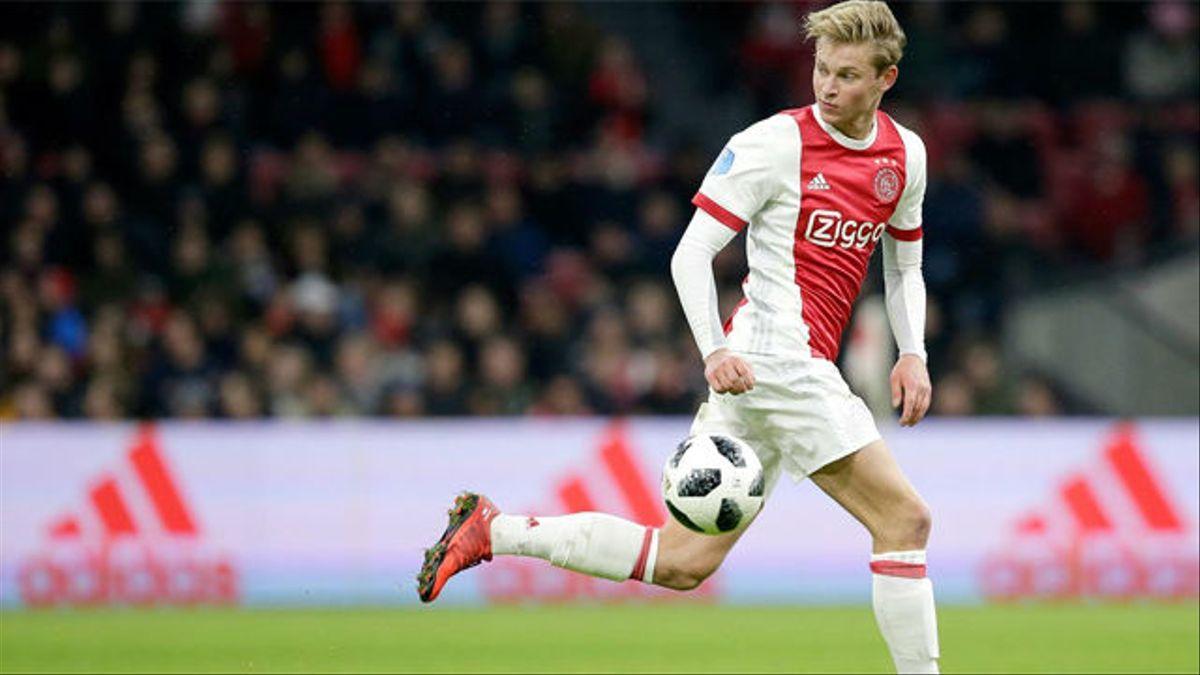 Frenkie de Jong, durante su etapa en el Ajax
