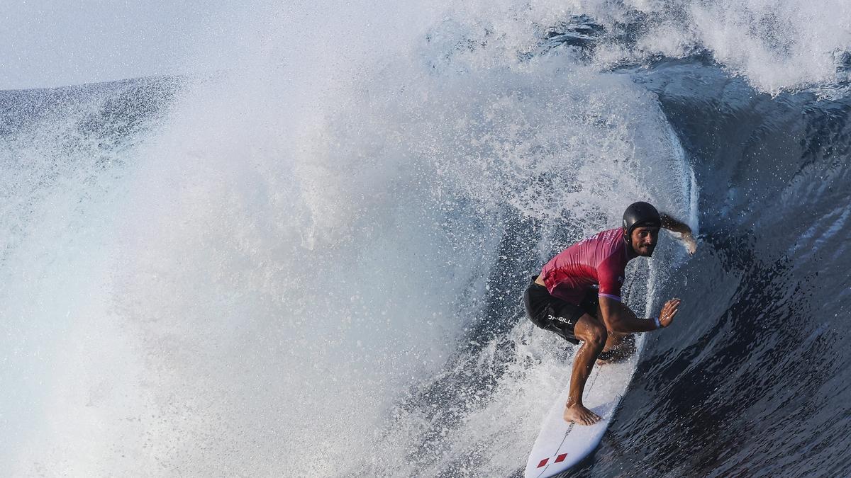 Surf en los JJOO de París 2024.