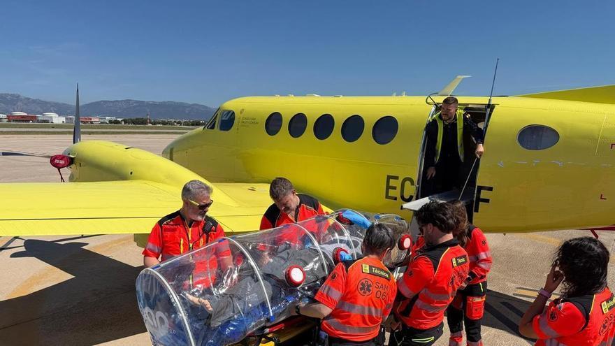 Baleares renovará su flota de ambulancias aéreas: helicópteros más rápidos para ganar tiempo en las emergencias