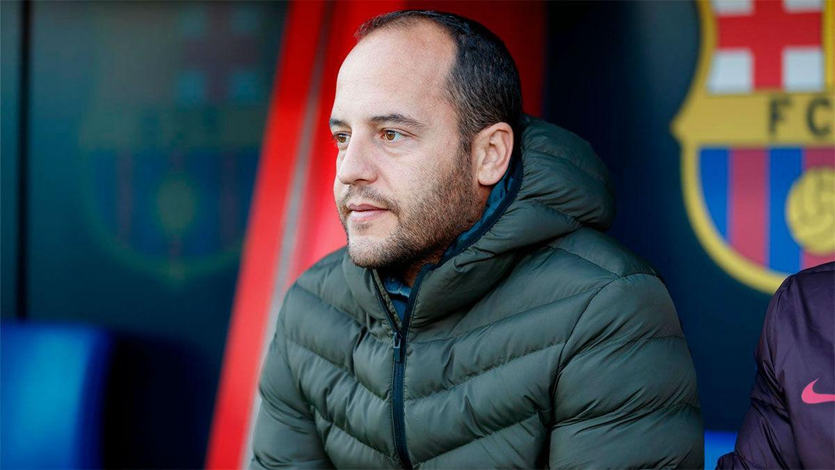 Lluís Cortés explica que continúa al frente del Barça Femenino