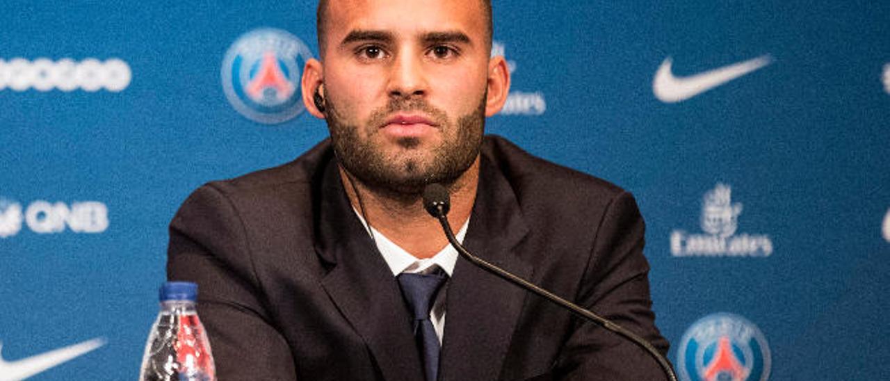 Jesé Rodríguez, el pasado agosto, durante su presentación como jugador del París Saint Germain.
