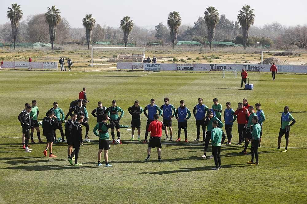 Primer entrenamiento de  Sandoval