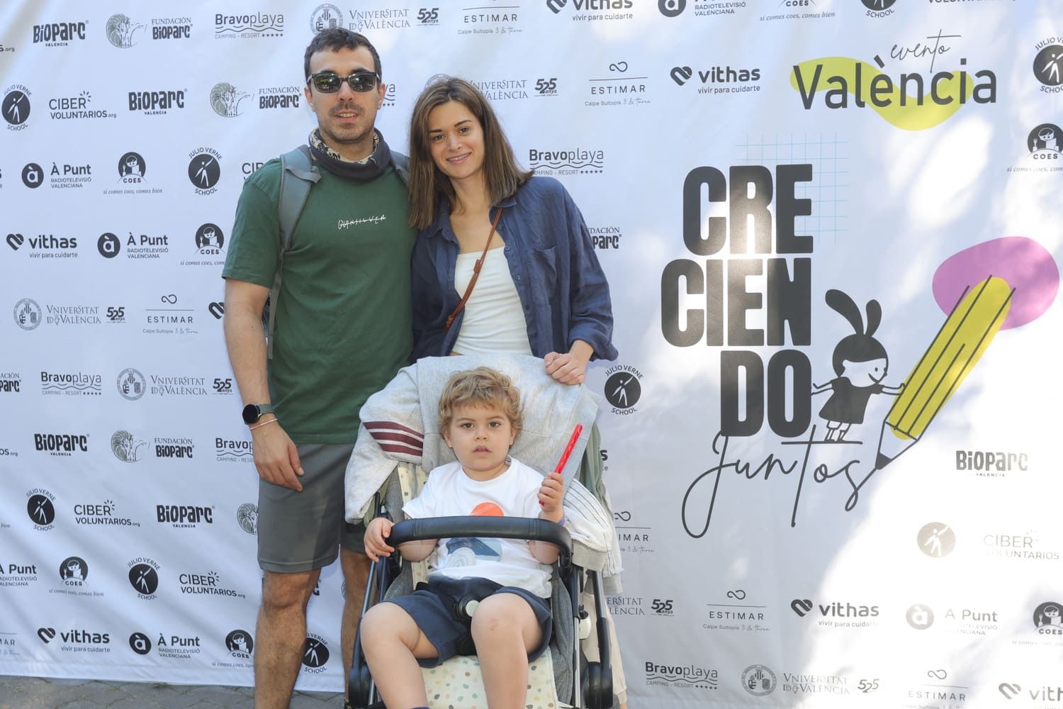 'Creciendo Juntos' en Bioparc València: photocall de todos los asistentes