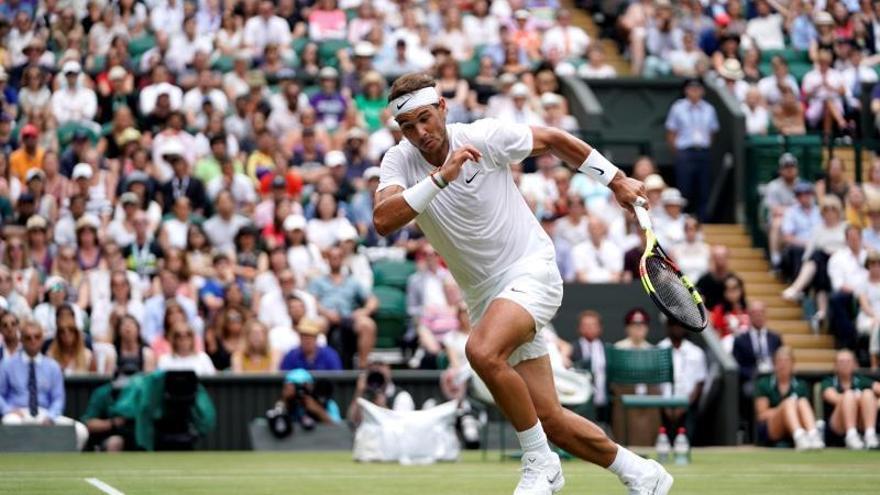 Nadal se exhibe para entrar en la semana grande de Wimbledon