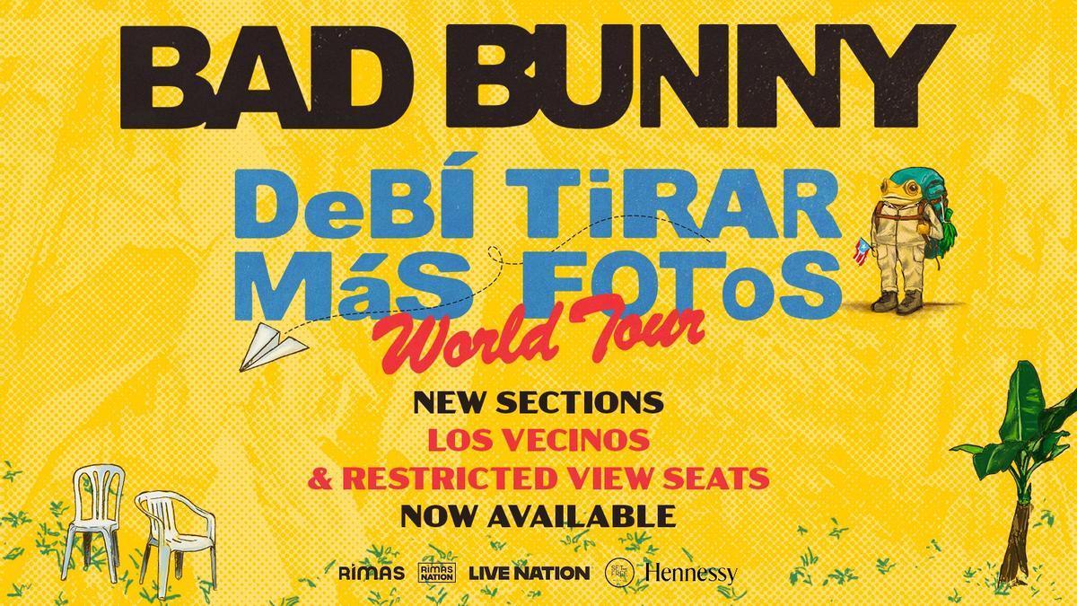 Nuevas entradas para Bad Bunny en España