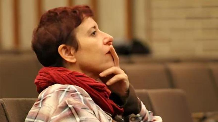 La directora zaragozana María Aladrén.