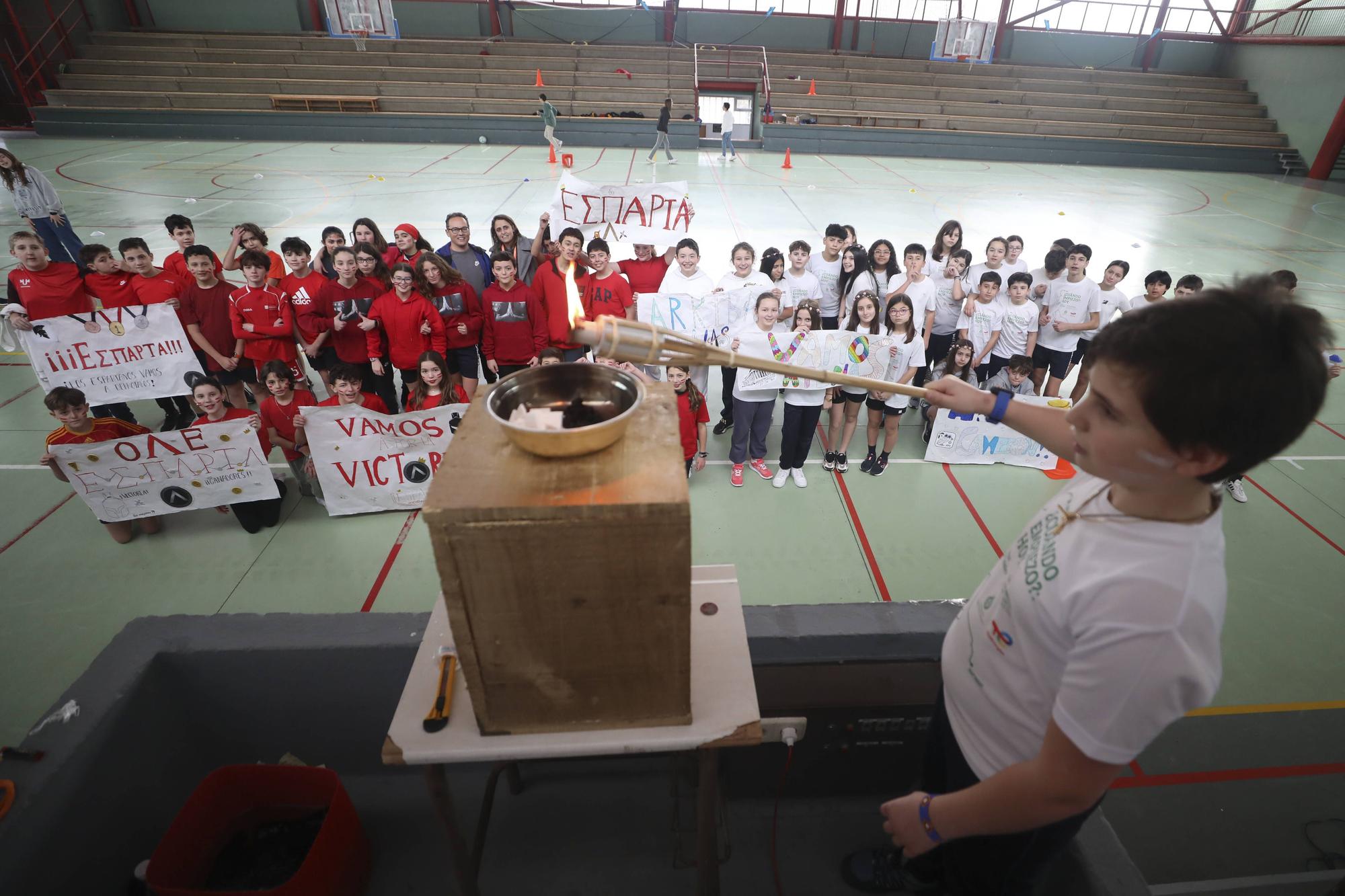 El colegio Auseva celebra una jornada sobre las olimpiadas